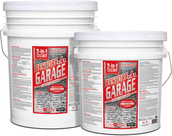 Restore-A-Garage Epoxy 3 Gallon