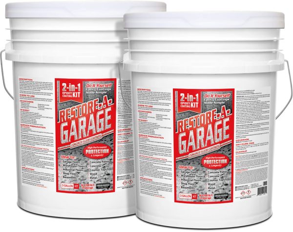 Restore-A-Garage Epoxy 3 Gallon